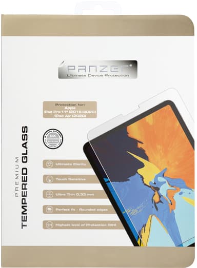 Panzer näytönsuoja iPad Pro 11" / iPad Air 10,9" 2020