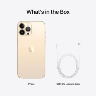 iPhone 13 Pro Max – 5G älypuhelin 128 GB (kulta)