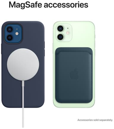 iPhone 12 - 5G älypuhelin 64 GB (valkoinen)