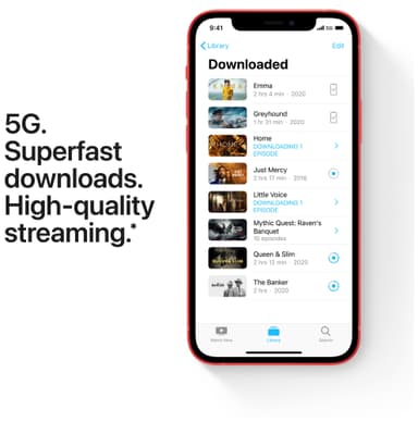 iPhone 12 - 5G älypuhelin 64 GB PRODUCT(RED)