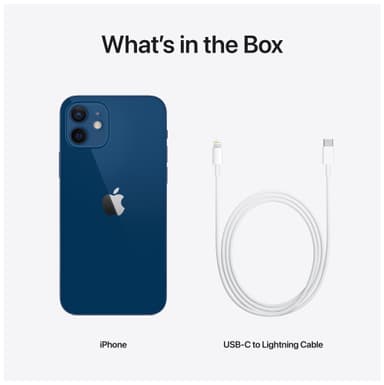 iPhone 12 - 5G älypuhelin 128 GB (sininen)
