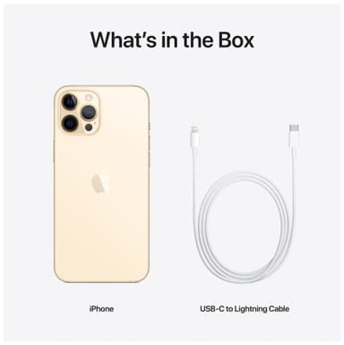iPhone 12 Pro Max - 5G älypuhelin 128 GB (kulta)