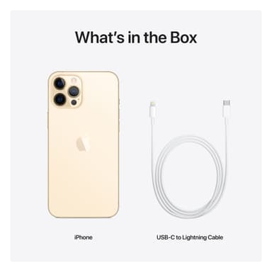iPhone 12 Pro Max - 5G älypuhelin 256 GB (kulta)