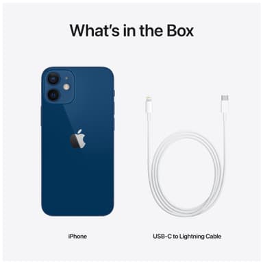 iPhone 12 Mini - 5G älypuhelin 128 GB (sininen)