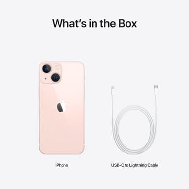 iPhone 13 mini – 5G älypuhelin 128 GB (pinkki)