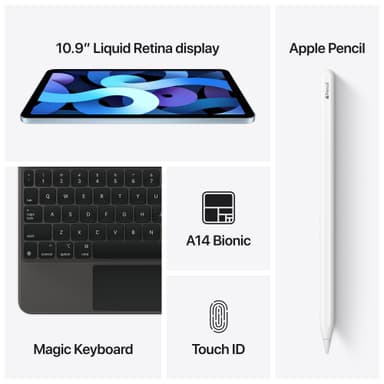 iPad Air (2020) 256 GB LTE (ruusukulta)