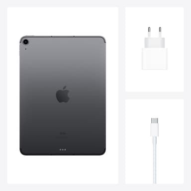 iPad Air (2020) 64 GB WiFi + Cellular (tähtiharmaa)