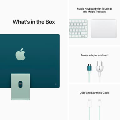 iMac 24" 8C CPU/8C GPU/512 (vihreä)