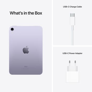 iPad mini (2021) 256 GB WiFi (violetti)
