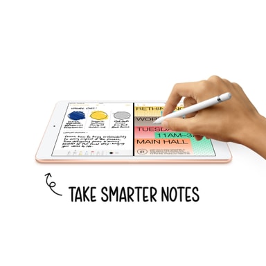 iPad 10,2" (2020) 32 GB WiFi (kulta)