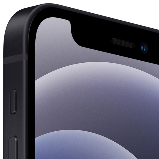 iPhone 12 Mini - 5G älypuhelin 256 GB (musta)