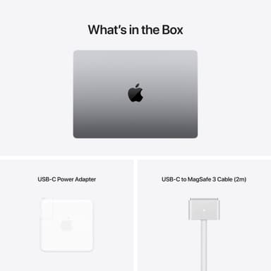 MacBook Pro 14 M1 Pro 2021 1TB (tähtiharmaa)