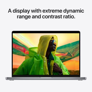 MacBook Pro 16 M1 Max 2021 32/1000GB (tähtiharmaa)