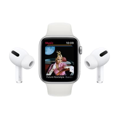 Apple Watch Series 6 40mm GPS (kul. alumiini/pin. urheilura.)