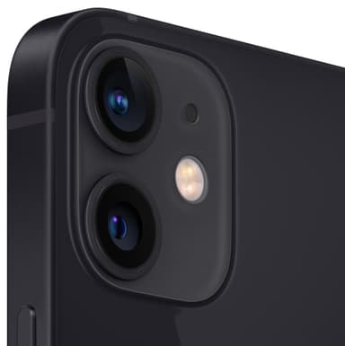 iPhone 12 Mini - 5G älypuhelin 64 GB (musta)