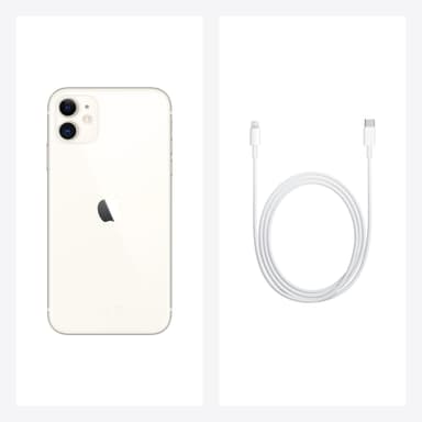 iPhone 11 256 GB (valkoinen)