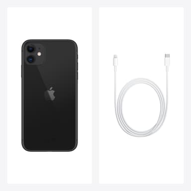 iPhone 11 256 GB (musta)