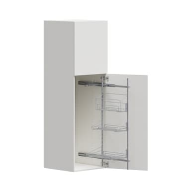 Epoq Ulosvedettävä siivouskaapin teline 40cm (kromi)