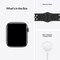 Apple Watch Nike SE 44 mm GPS (harmaa alu./antr. musta sport-ranneke)