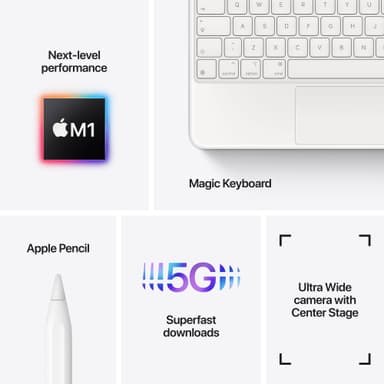 iPad Pro 11" 2021 128 GB WiFi + Cellular (tähtiharmaa)