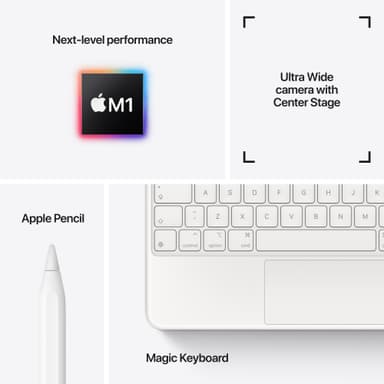 iPad Pro 11" 2021 128 GB WiFi (tähtiharmaa)