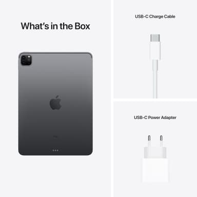 iPad Pro 11" 2021 128 GB WiFi (tähtiharmaa)
