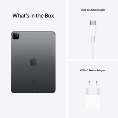 iPad Pro 11" 2021 256 GB WiFi (tähtiharmaa)