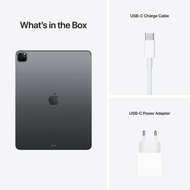 iPad Pro 12,9" 2021 128 GB WiFi (tähtiharmaa)