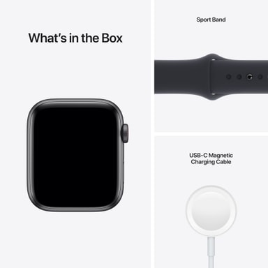 Apple Watch SE 44mm GPS+Cellular (harmaa/musta urheiluranneke) - Gigantti  verkkokauppa