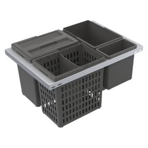 Epoq Cube 600 Basic järjestelmä jätteiden lajitteluun