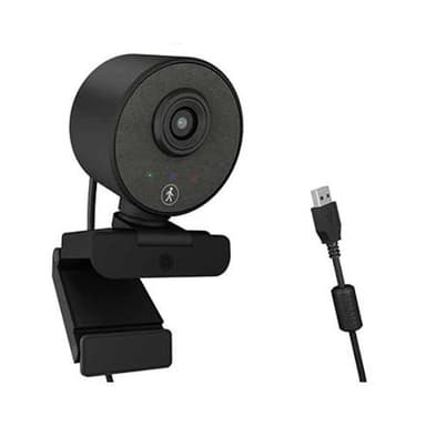 Raidsonic Webcam mikrofonilla IB-CAM501-HD Black