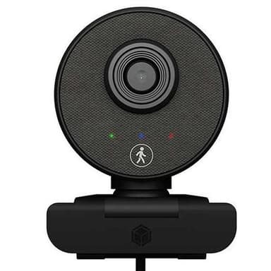 Raidsonic Webcam mikrofonilla IB-CAM501-HD Black