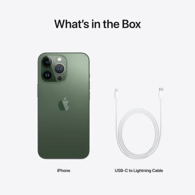 iPhone 13 Pro – 5G älypuhelin 256 GB (vuorimännynvihreä)