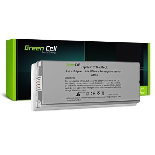Green Cell kannettavan tietokoneen akku Apple Macbook 13 A1181 2006-2009