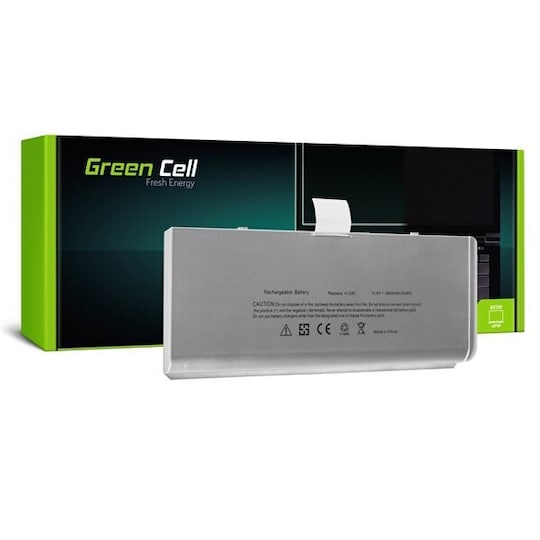 Green Cell kannettavan tietokoneen akku Apple Macbook 13 A1280 Aluminum Unibody