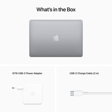 MacBook Pro 13 M2 2022 8/256GB (tähtiharmaa)