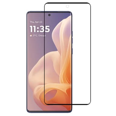 2-KPL SKALO Motorola Moto G85 5G Koko Näytön Panssarilasi - Musta