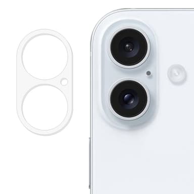 2-KPL SKALO iPhone 16 3D -panssarilasit kameroille - Läpinäkyvä
