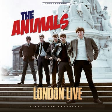 The Animals - London Live (punainen vinyyli 180 grammaa)