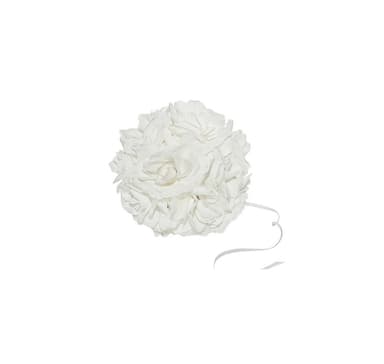 Koriste 'Kukkapallot, valkoinen' 21cm