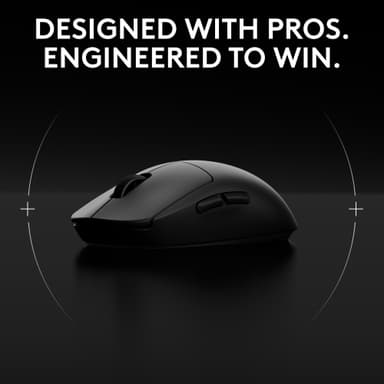 Logitech G PRO 2 LIGHTSPEED pelihiiri (musta)