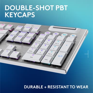 Logitech G915 X Lightspeed Wireless Tactile pelinäppäimistö (valk.)