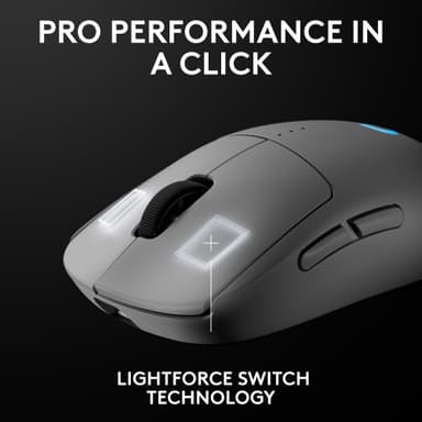 Logitech G PRO 2 LIGHTSPEED pelihiiri (valkoinen)
