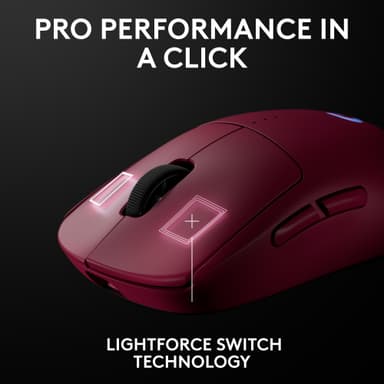 Logitech G PRO 2 LIGHTSPEED pelihiiri (pinkki)