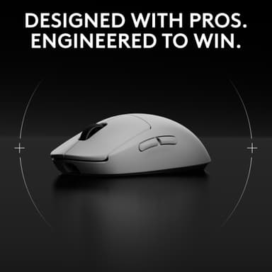 Logitech G PRO 2 LIGHTSPEED pelihiiri (valkoinen)