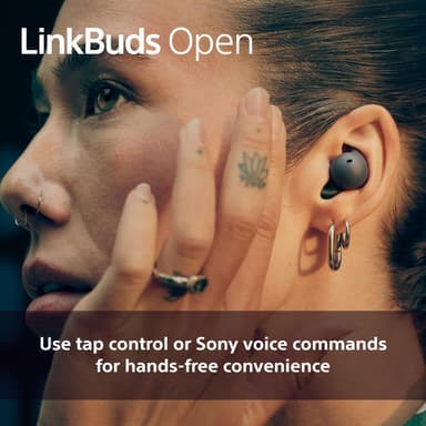 Sony LinkBuds Open täysin langattomat in-ear-kuulokkeet (valkoinen)