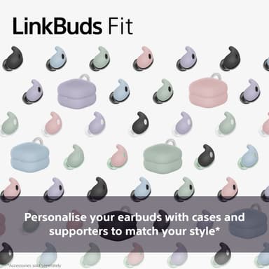 Sony LinkBuds Fit täysin langattomat in-ear kuulokkeet (vihreä)