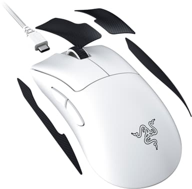 Razer DeathAdder V3 Pro langaton pelihiiri (valkoinen)