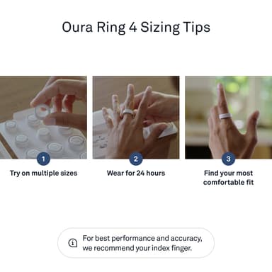 Oura Ring 4 sovitussormussetti