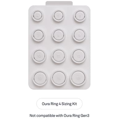 Oura Ring 4 sovitussormussetti
